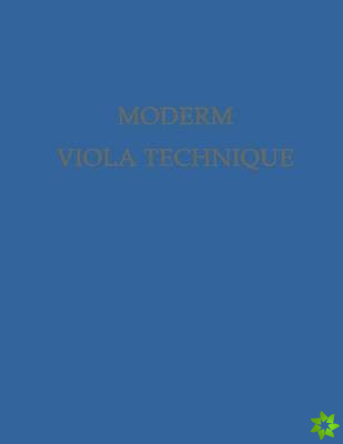 Modern Viola Technique