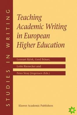 Teaching Academic Writing in European Higher Education