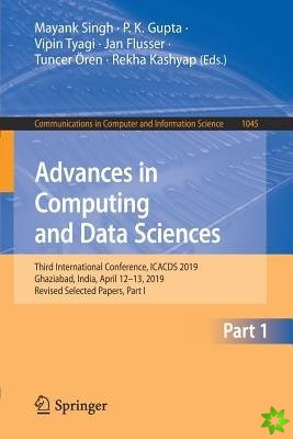 Advances in Computing and Data Sciences