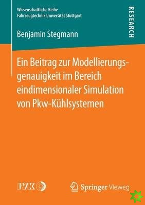 Beitrag Zur Modellierungsgenauigkeit Im Bereich Eindimensionaler Simulation Von Pkw-Kuhlsystemen