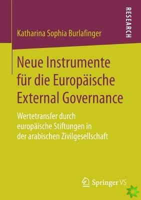 Neue Instrumente Fur Die Europaische External Governance