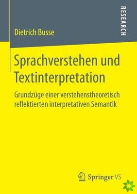 Sprachverstehen Und Textinterpretation