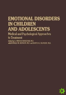 Emotional Disorders in Children and Adolescents