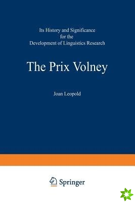 Prix Volney: Its History and Significance for the Development of Linguistics Research