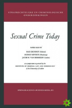 Sexual Crime Today