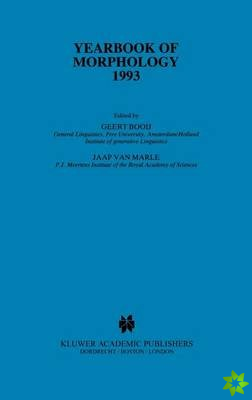Yearbook of Morphology 1993