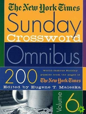New York Times Sunday Crossword Omnibus Volume 6