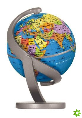 Political World Globe 10cm