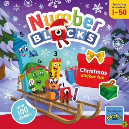 Numberblocks Christmas Sticker Fun