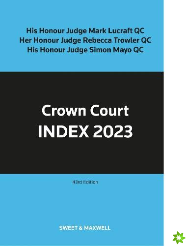 Crown Court Index 2023