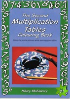 Second Multiplication Tables Colouring Book