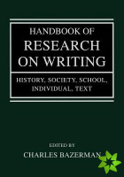 Handbook of Research on Writing