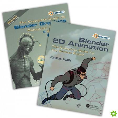 'The Complete Guide to Blender Graphics' and 'Blender 2D Animation'