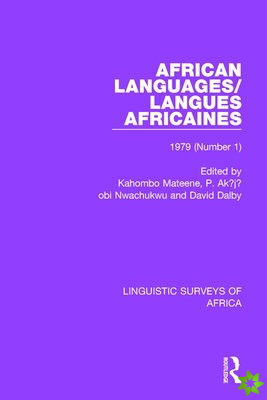 African Languages/Langues Africaines