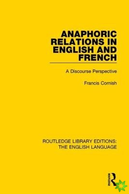 Anaphoric Relations in English and French