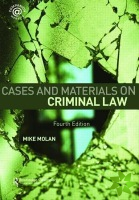 Cases & Materials on Criminal Law