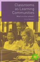Classrooms as Learning Communities