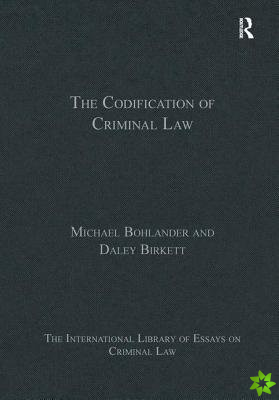 Codification of Criminal Law