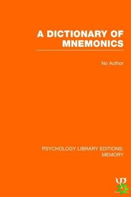 Dictionary of Mnemonics (PLE: Memory)