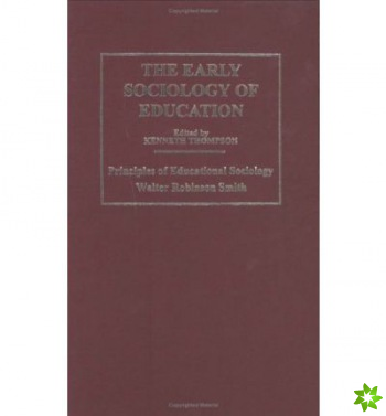 Early Sociology of Education