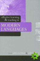 Effective Learning and Teaching in Modern Languages