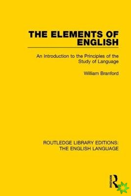 Elements of English