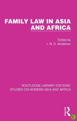 Family Law in Asia and Africa