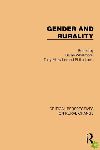 Gender and Rurality