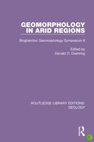 Geomorphology in Arid Regions