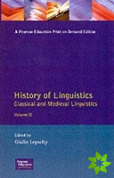History of Linguistics Volume II