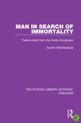 Man in Search of Immortality