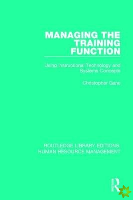 Managing the Training Function