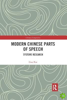 Modern Chinese Parts of Speech