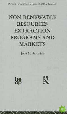 Non-Renewable Resources Extraction Programs and Markets