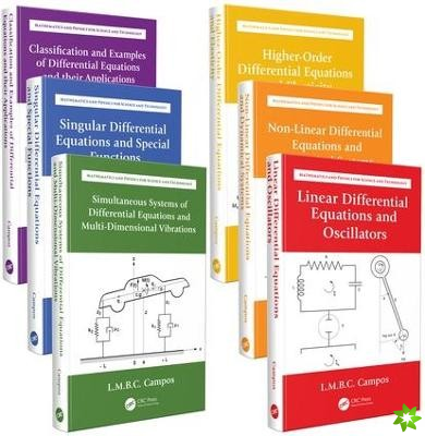 Ordinary Differential Equations with Applications to Trajectories and Vibrations, Six-Volume Set