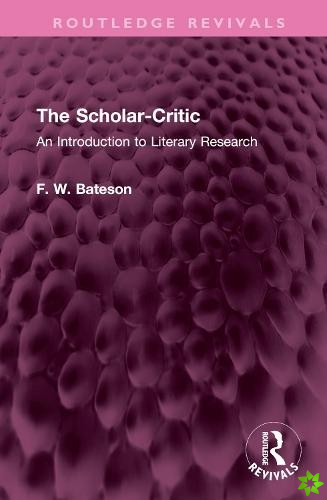 Scholar-Critic