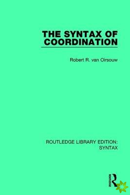 Syntax of Coordination