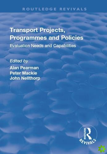 Transport Projects, Programmes and Policies