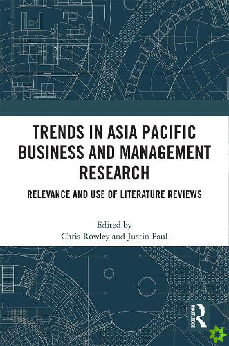 Trends in Asia Pacific Business and Management Research