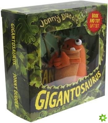 Gigantosaurus book and plush