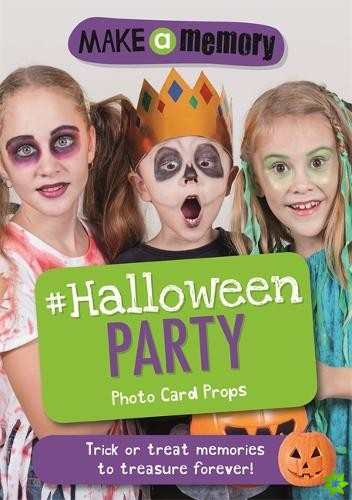 Make a Memory #Halloween Party Photo Card Props