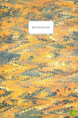 Florentine Yellow A5 Notebook