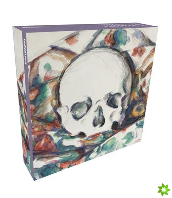 Paul Cezanne, Skull on a Curtain 1000-Piece Puzzle