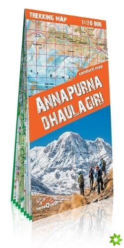 terraQuest Trekking Map Annapurna & Dhaulagiri
