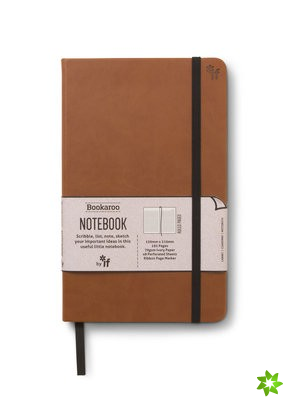 Bookaroo Notebook  - Brown