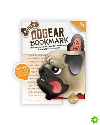 Dog Ear Bookmarks - Doug (Pug)