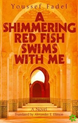Shimmering Red Fish Swims with Me