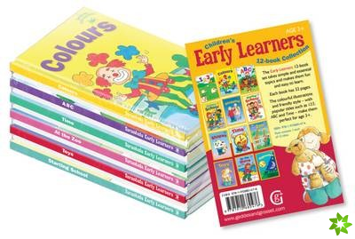 Children's Early Learners Collection 12 Book Pack