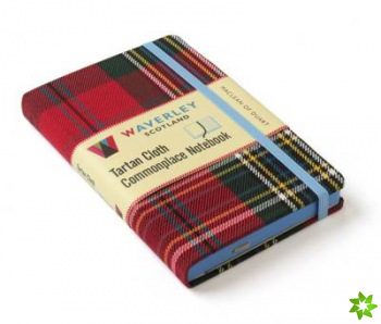 Waverley (M): Maclean of Duart Tartan Cloth Commonplace Pocket Notebook