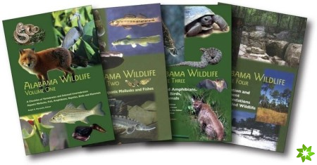 Alabama Wildlife, 4 Volume Set